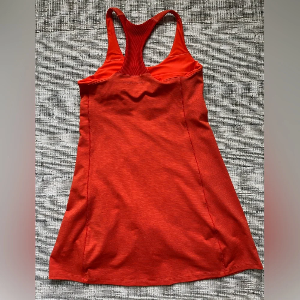 Outdoor Voices Doing Things Dress Medium Red/Orange - Picture 5 of 6